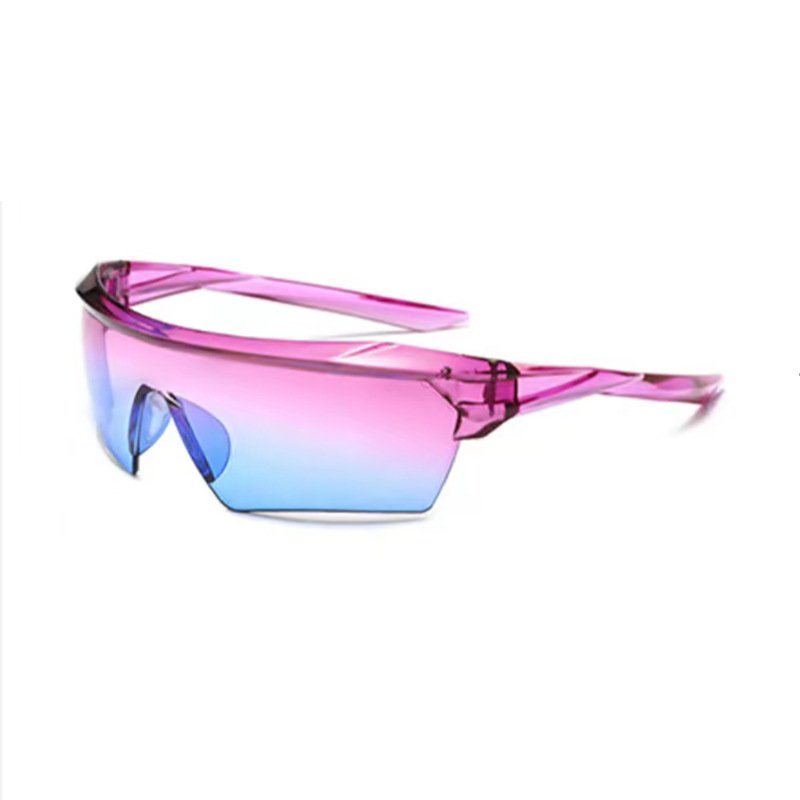 Y2K Riding Sports Windbreak Sunglasses | Integrated Half-Frame Oversized Shield Eyewear for Cross-Border Export O1CN013A66Mz1kcwS88mT05 2216494524705 0 Cib