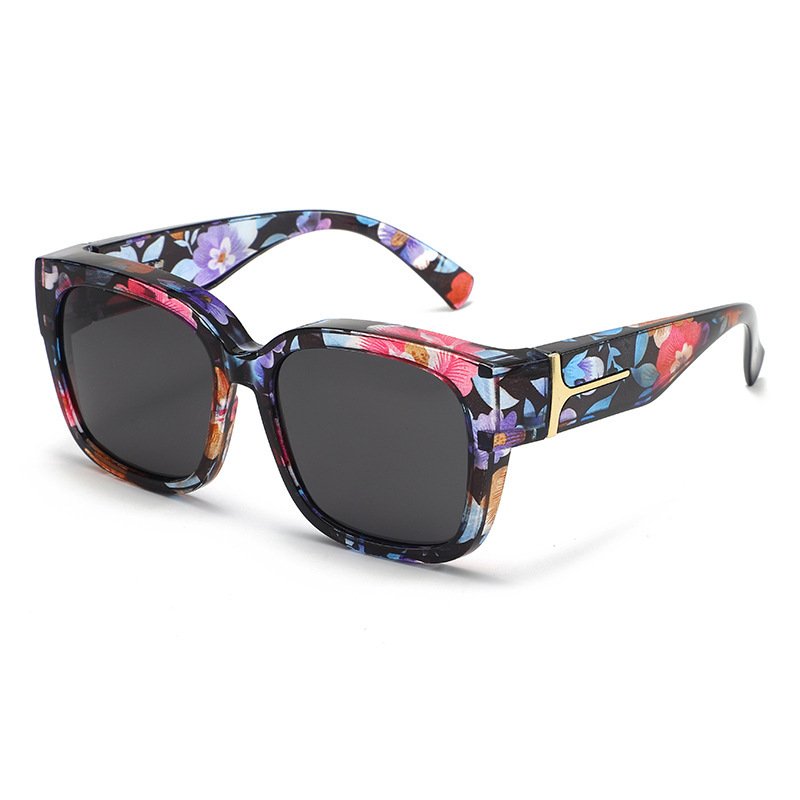 Unisex Black Fit-Over Myopia Polarized Sunglasses | Douyin Live-Stream Trend UV400 Driving Eyewear O1CN017WqINO1TOt0oPtbS8 2207828092373 0 Cib