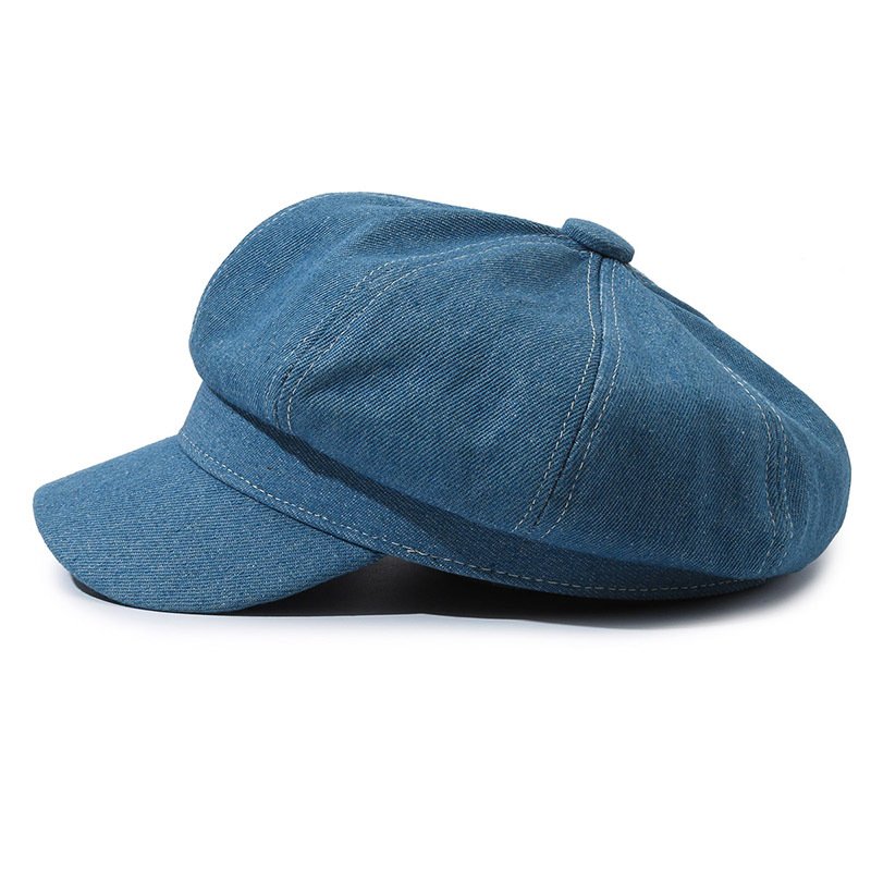 Children's Vintage Denim Octagonal Beret | Autumn & Winter Painter Cap Kids Sun Hat O1CN01LFnX7G1SFtLp8nUqH 3947022218 0 Cib