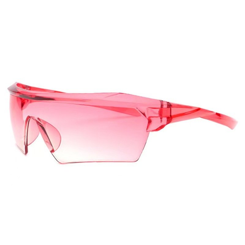 Y2K Riding Sports Windbreak Sunglasses | Integrated Half-Frame Oversized Shield Eyewear for Cross-Border Export O1CN01QVWS8k1kcwS9hFwuy 2216494524705 0 Cib