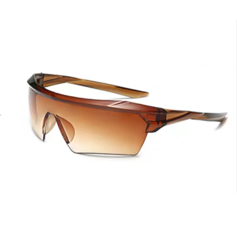 Y2K Riding Sports Windbreak Sunglasses | Integrated Half-Frame Oversized Shield Eyewear for Cross-Border Export O1CN01Uls8aN1kcwSBHwG1d 2216494524705 0 Cib