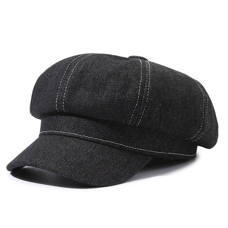 Children's Vintage Denim Octagonal Beret | Autumn & Winter Painter Cap Kids Sun Hat O1CN01rKKExM1SFtLiiv5tY 3947022218 0 Cib